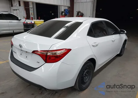 2019 Toyota Corolla Le from USA, damaged, VIN 5YFBURHE3KP893579